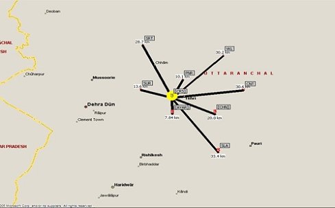 seismic monitor wireless network topology