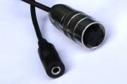 Audio antenna alignment cable